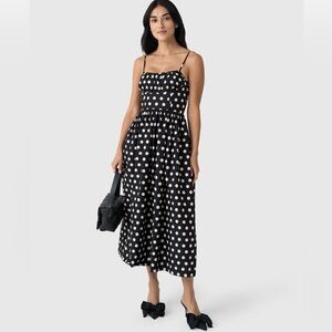 Cara Cara Alba Midi Dress Polka Dot